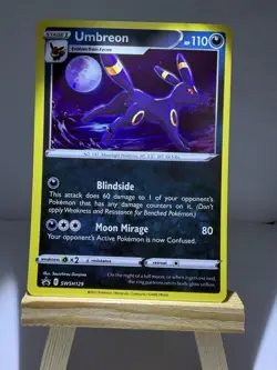 Pokemon Umbreon TCG SWSH129 Sword & Shield Promo Holo - Image 1