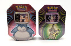 Lot of 2 Sealed 2021 Pokemon Snorlax & Mimikyu Knock Out Mighty Mysterious Tins - Image 4