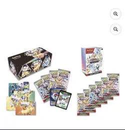 Pokemon Prismatic Evolutions 2 Surprise Boxes & 2 Booster Bundles Lot - Image 2