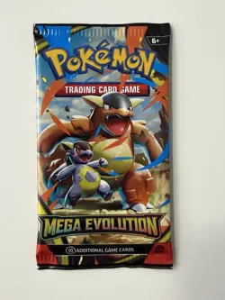 (NEW)🔥 22.45g Pokemon TCG Mega Evolution Booster Pack Factory Sealed✅ - Image 2