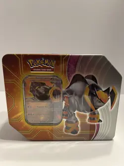 POKEMON TCG PARADOX DESTINIES TIN IRON BOULDER EX NEW/SEALED - Image 1