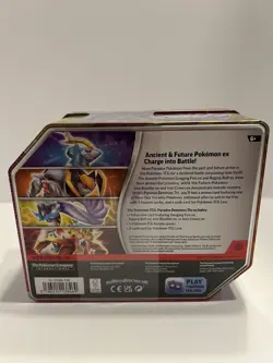 POKEMON TCG PARADOX DESTINIES TIN IRON BOULDER EX NEW/SEALED - Image 2