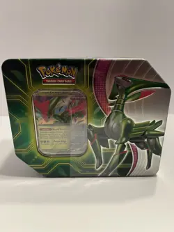Pokemon TCG Paradox Clash Iron Leaves EX Sealed Tin - Image 1