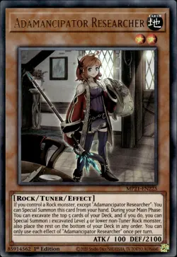 Adamancipator Researcher - Ultra Rare 1st Edition MP21-EN225 - NM - YuGiOh - Image 1