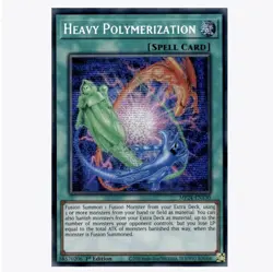 1x Heavy Polymerization MP24-EN150 Prismatic Secret Rare NM Yugioh 3 Available - Image 1