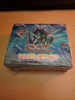 Yu-Gi-Oh! Toon Chaos 1st Edition Sealed Booster Box Konami English 2020 - Image 1