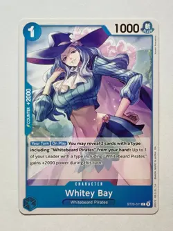 One Piece TCG Whitey Bay ST22-011 Normal C Starter Deck 22: Ace & Newgate - Image 1