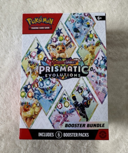 Pokemon Scarlet & Violet Prismatic Evolutions Booster Bundle Box New Sealed - Image 1