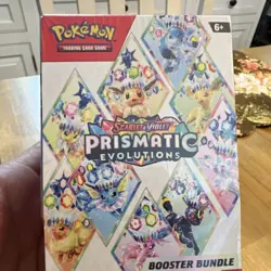 Pokemon Scarlet & Violet Prismatic Evolutions Booster Bundle Box Eevee Umbreon - Image 1