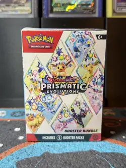 Pokemon TCG Scarlet & Violet Prismatic Evolutions Booster Bundle Sealed Box - Image 1