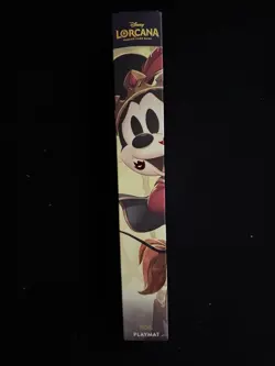Disney Lorcana Parks Exclusive Iconic Mickey And Minnie Foil Playmat- Sealed - Image 1