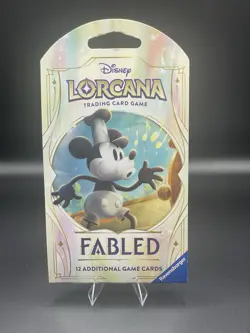 3x Packs Fabled Disney Lorcana Sleeved Booster Pack (Pack Art Set) - Image 2