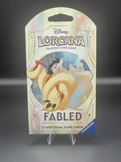3x Packs Fabled Disney Lorcana Sleeved Booster Pack (Pack Art Set) - Image 4