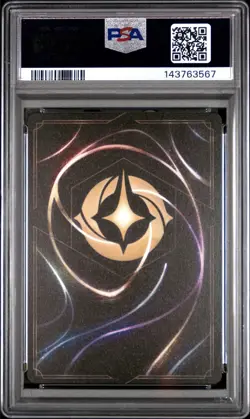 2025 DISNEY LORCANA EN 9-FABLED ENCHANTED BELLE - ACCOMPLISHED MYSTIC PSA 10 - Image 2