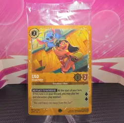 LILO ESCAPE ARTIST Lorcana 25/P2 PROMO Disney NM Card Sealed Gold Foil - Image 1