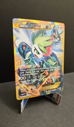 Shaymin EX 077A/108 Alternate Art Holo Promo Pokemon Card TCG NM/NM- - Image 2