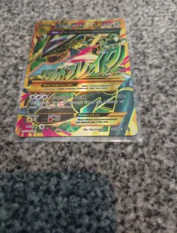 Pokemon Mega Rayquaza EX Card 98/98 English Edition XY Ancient Origins - Image 3
