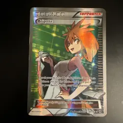 Brigette 161/162 BREAKthrough Full Art Pokemon Card - MP - Image 1