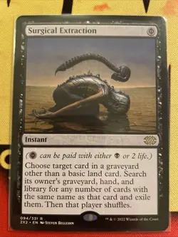 Surgical Extraction Double Masters 2022 Regular Card, Near Mint Condition - Image 1