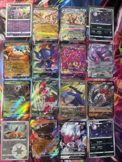 Pokemon 16 Card Lot nm V Max Mega Amazing Ex HOLO Rare Hits Only B35 - Image 1