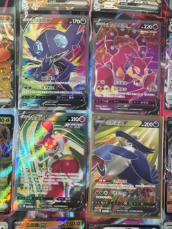 Pokemon 16 Card Lot nm V Max Mega Amazing Ex HOLO Rare Hits Only B35 - Image 2