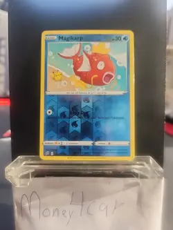 Pokemon Card Rebel Clash Magikarp 039/192 Common Reverse Holo LP - Image 1