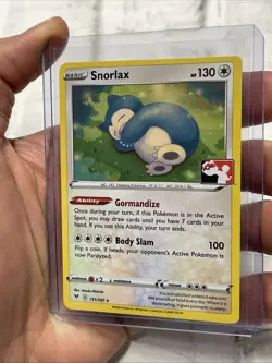 Snorlax 131/185 Prize Pack Series Card NM/MT Non Holo Pokemon Nintendo TCG 2020 - Image 2