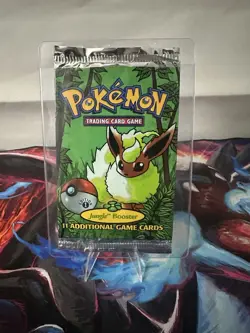 Pokemon TCG Jungle 1st Edition Flareon Art Pack Empty/Open/No Cards - Image 1
