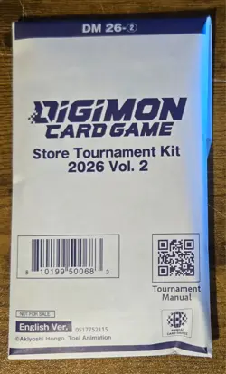 Digimon Card Game Store Tournament Kit 2026 Vol. 2 - Image 1