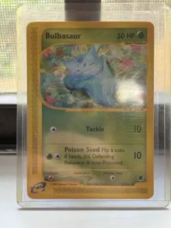 Pokemon TCG Bulbasaur Expedition Base Set, Card 94/165, Regular Common - Image 1