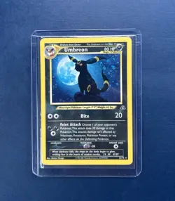 Pokemon TCG Umbreon Neo Discovery Holo Card 13/75 - Image 1