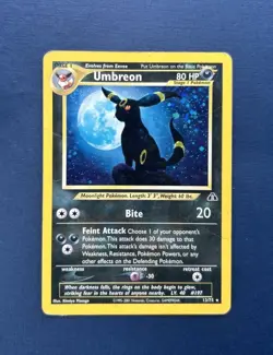 Pokemon TCG Umbreon Neo Discovery Holo Card 13/75 - Image 3