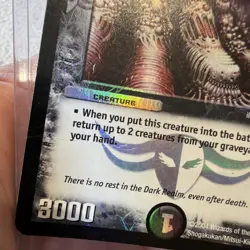 Duel Masters Gigargon 57/110 Holo Trading Card 2004 - Image 3