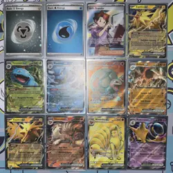 Pokemon 151 Cards EX, V, Promo & Others Lot (12) S&V 151 Mixed Holo-Foil Lot ENG - Image 1