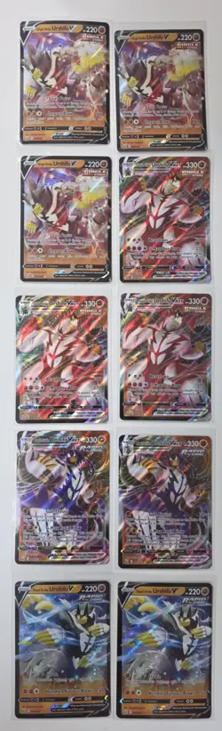 Pokemon Urshifu V VMAX Lot Rapid & Single Strike 10 Cards NM Sword Shield - Image 1
