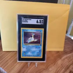 POKEMON 1999 LAPRAS HOLOGRAPHIC NICE CARD - Image 1