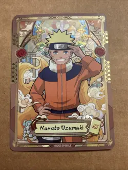Naruto Uzumaki - Naruto NRSA01-SP-001L5 SP Card English Heaven Scroll Kayou - Image 1