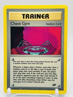 Pokemon Card Chaos Gym Rare Gym Challenge 102/132 - Image 1