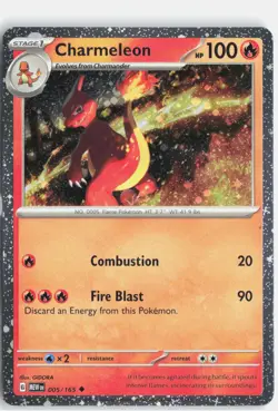Charmeleon - (Cosmos Holo) Promo Miscellaneous Cards & Products 005/165 NM - Image 1