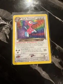 Dark Porygon2 8/105 Pokemon Neo Destiny Holo Rare Card - LP - Image 1