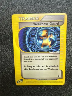 Pokemon Card - Weakness Guard Aquapolis 141/147 Non Holo Bubble Charmander NM/LP - Image 3