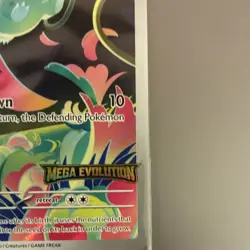 Pokemon Bulbasaur MEGA Evolution Illustration Rare Holo 133/132 80 HP Card - Image 4