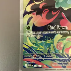 Pokemon Bulbasaur MEGA Evolution Illustration Rare Holo 133/132 80 HP Card - Image 5