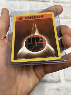 Pokemon Card Fighting Energy Original Base Set 97/102 Vintage Vtg NM/MT Nintendo - Image 2