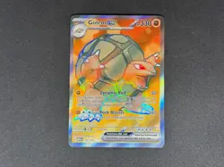 Pokemon TCG Golem EX 189/165 151 Card Scarlet Violet Full Art - Image 1