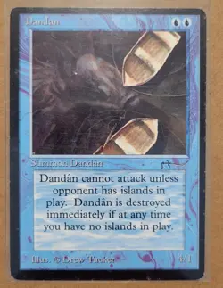 MTG | Dandan - Arabian Nights | LP - Good Condition (See Pics) - Image 1
