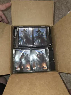 MTG Universes Beyond Warhammer 40,000 Commander Deck Set of 4 w/ Sleeves & Boxes - Image 2