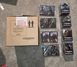MTG Universes Beyond Warhammer 40,000 Commander Deck Set of 4 w/ Sleeves & Boxes - Image 4