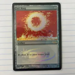 Sol Ring Foil DCI Judge Promo LP, English PROMO MTG Judge Reward - Image 1