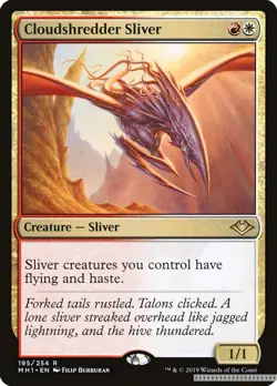 Cloudshredder Sliver [MH1 - 195] - NM [Normal] TCG MTG - Image 1